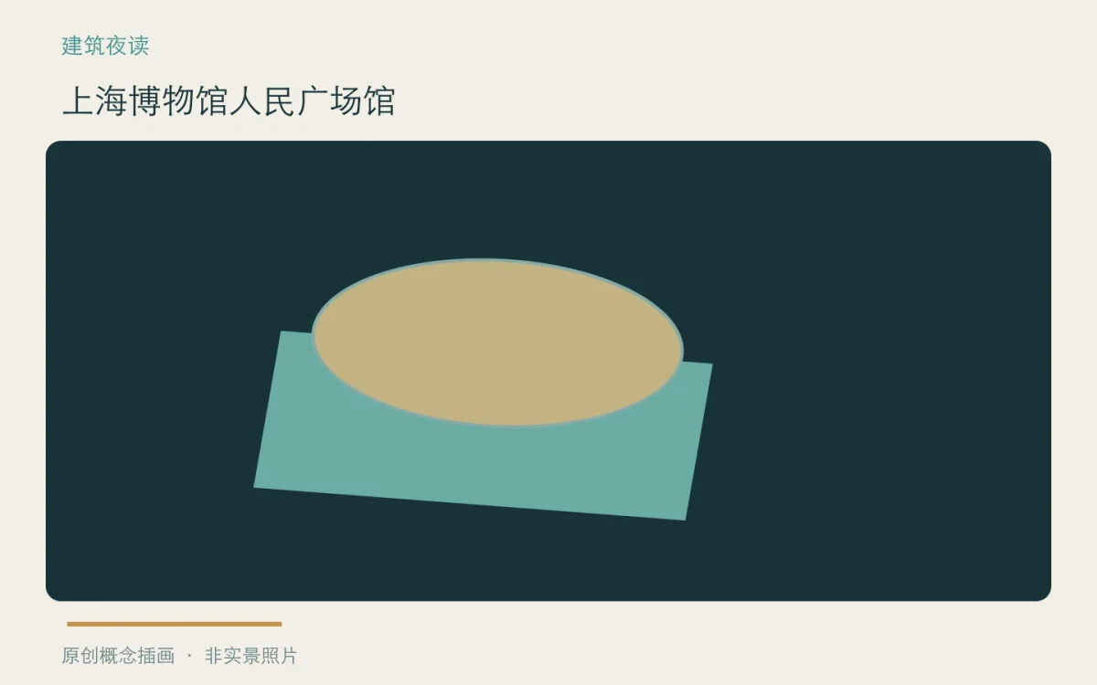 上海博物馆人民广场馆:主题概念插画
